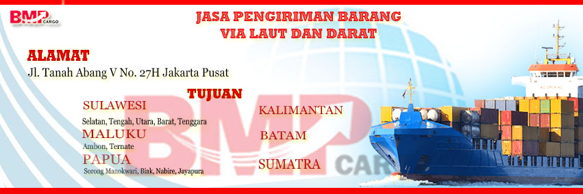 Cargo Ekspedisi PAPUA | Jasa  Pengiriman BMP Jakarta